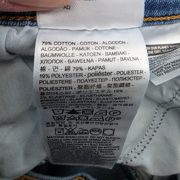 Levi's Classic Bootcut Jeans Women's 16S / 33 x 30 Blue Denim Stretch 39252-0001 - Picture 7 of 10